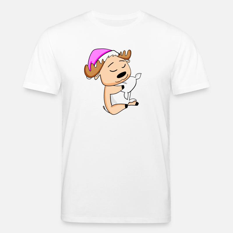 Elch - Stanley/Stella Unisex Bio-T-Shirt CREATOR  - Weiß