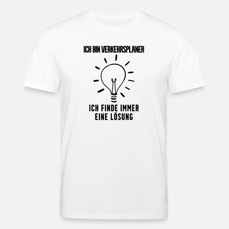 Verkehrsplaner Geschenk - Stanley/Stella Unisex Bio-T-Shirt CREATOR - Weiß