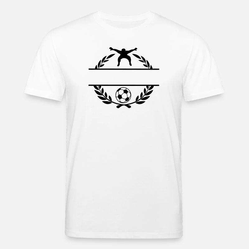 Fußball 1 - Stanley/Stella Unisex Bio-T-Shirt CREATOR  - Weiß