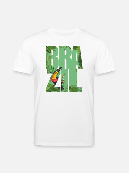 Brésil - T-shirt bio CREATOR Stanley/Stella Unisexe - blanc