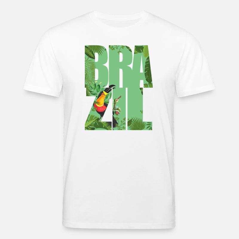 Brésil - T-shirt bio CREATOR Stanley/Stella Unisexe - blanc