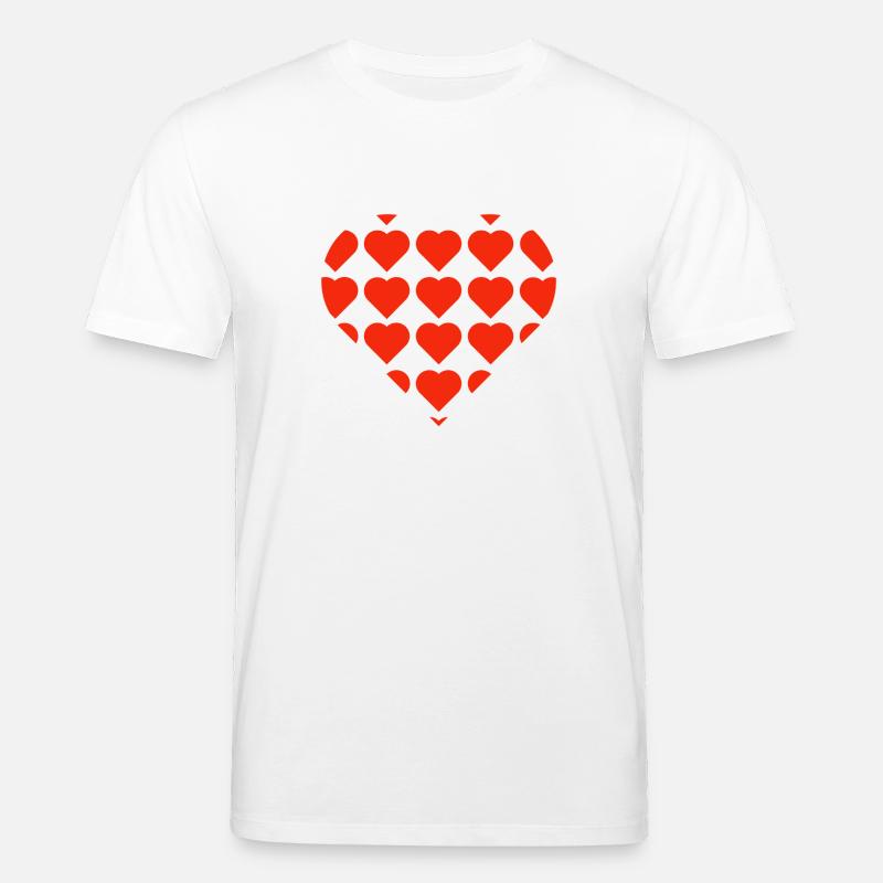 Saint-Valentin, Saint-Valentin, Saint-Valentin - T-shirt bio CREATOR Stanley/Stella Unisexe - blanc