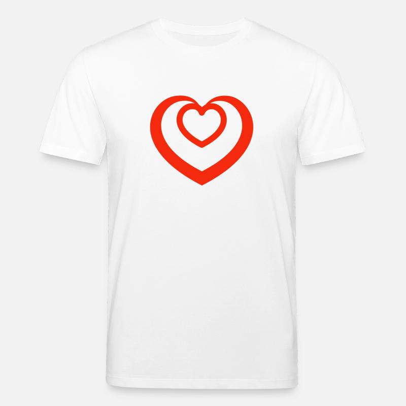 Saint-Valentin, Saint-Valentin, Saint-Valentin - T-shirt bio CREATOR Stanley/Stella Unisexe - blanc