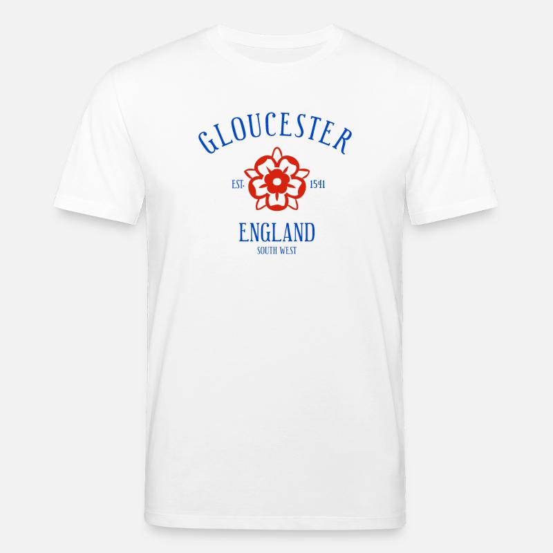 GLOUCESTER Angleterre - T-shirt bio CREATOR Stanley/Stella Unisexe - blanc