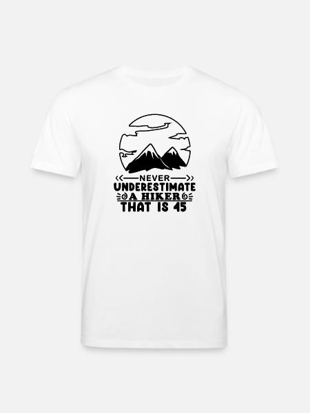 45 years old gift - Stanley/Stella CREATOR Unisex Organic T-Shirt - white