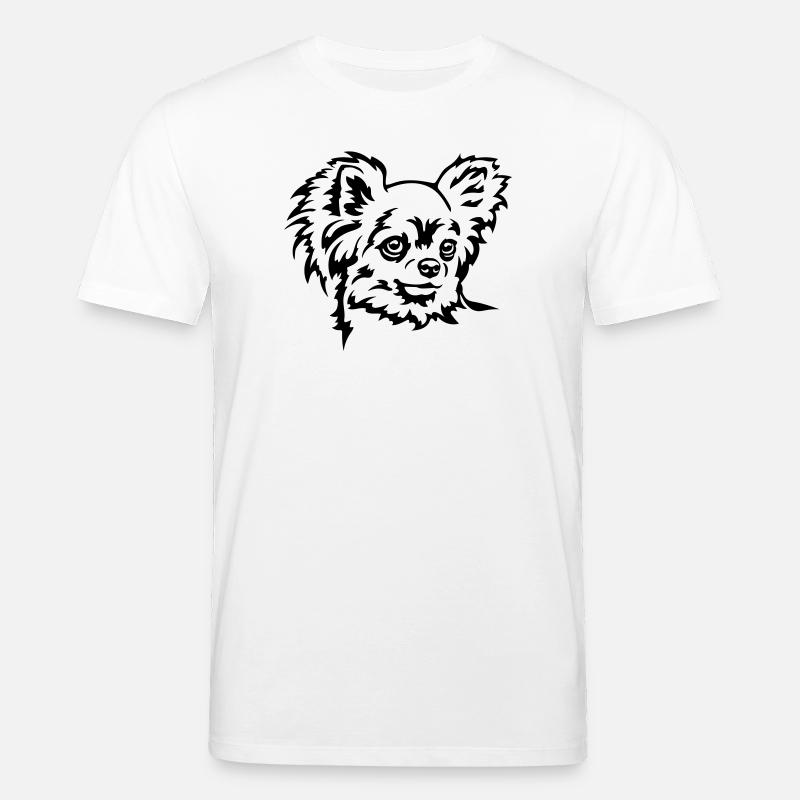 Chihuahua Kopf - Stanley/Stella Unisex Bio-T-Shirt CREATOR  - Weiß