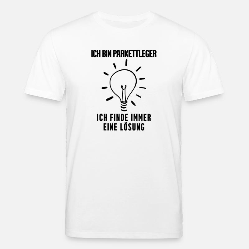Parkettleger Geschenk - Stanley/Stella Unisex Bio-T-Shirt CREATOR  - Weiß