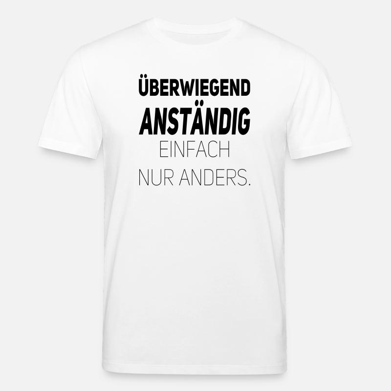 Anständig einfach nur anders - Stanley/Stella Unisex Bio-T-Shirt CREATOR - Weiß