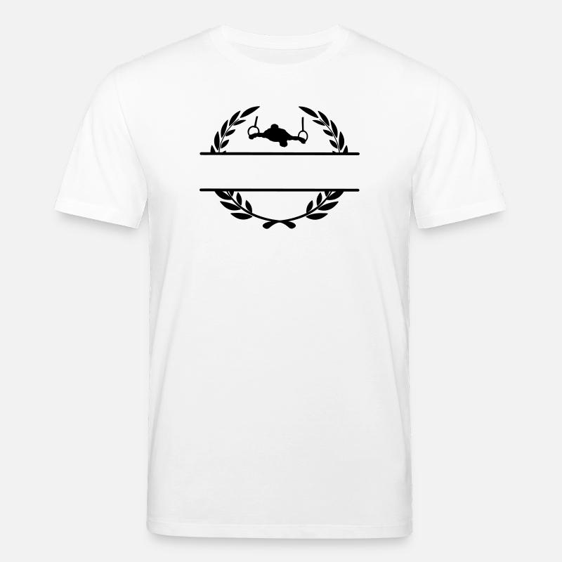 Lorbeerkranzwender in den Ringen - Stanley/Stella Unisex Bio-T-Shirt CREATOR - Weiß