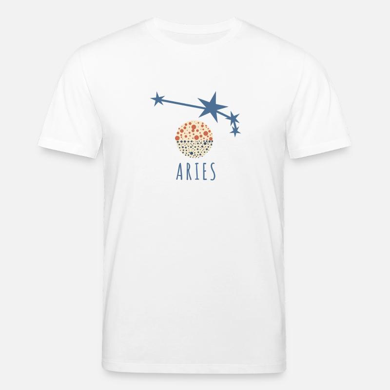 Das Sternbild Widder - Stanley/Stella Unisex Bio-T-Shirt CREATOR  - Weiß