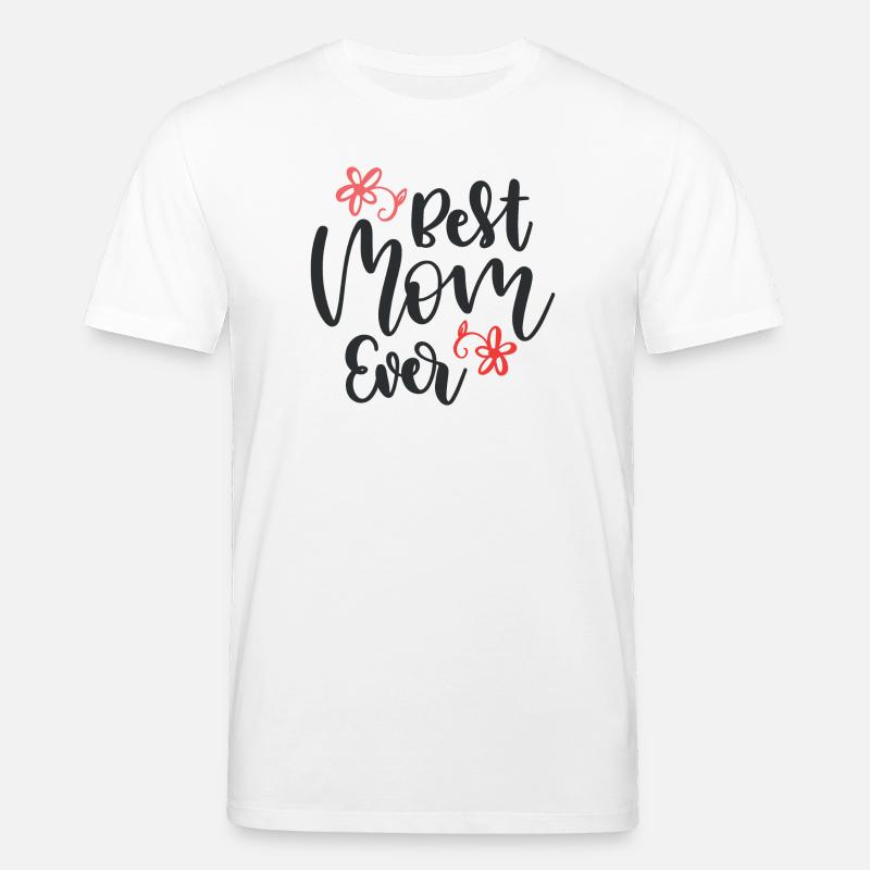 Beste Mutter aller Zeiten - Stanley/Stella Unisex Bio-T-Shirt CREATOR  - Weiß