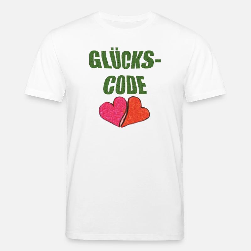 glückscode - Stanley/Stella Unisex Bio-T-Shirt CREATOR  - Weiß