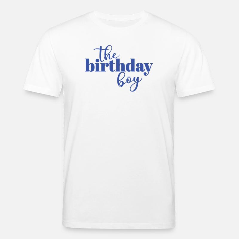 Le garçon d’anniversaire - T-shirt bio CREATOR Stanley/Stella Unisexe - blanc
