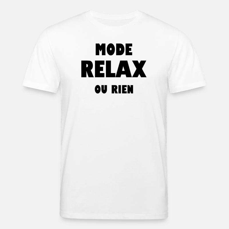 Mode relax ou rien - T-shirt bio CREATOR Stanley/Stella Unisexe - blanc