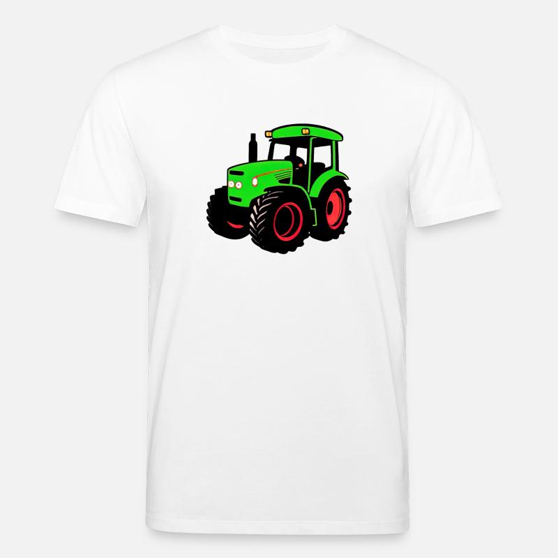 Traktor - Stanley/Stella Unisex Bio-T-Shirt CREATOR  - Weiß
