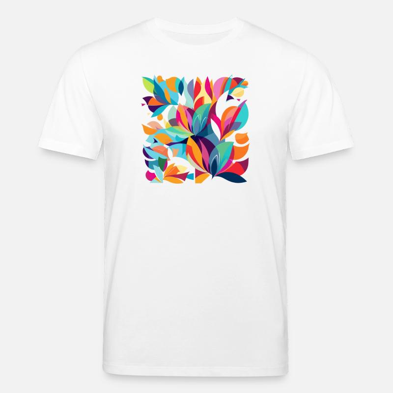 Danse des fleurs - T-shirt bio CREATOR Stanley/Stella Unisexe - blanc