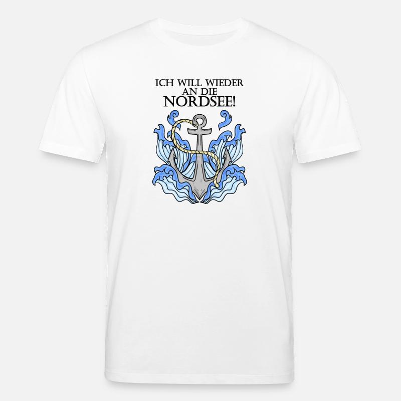 Nordsee - Stanley/Stella Unisex Bio-T-Shirt CREATOR  - Weiß