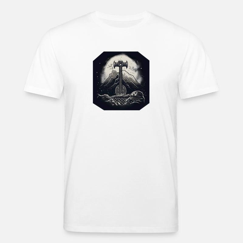 Mjölnir - Stanley/Stella CREATOR Unisex Organic T-Shirt - white