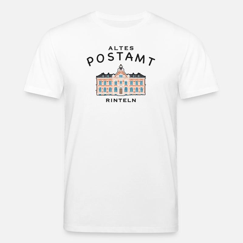 Rinteln, altes Postamt - Stanley/Stella Unisex Bio-T-Shirt CREATOR  - Weiß