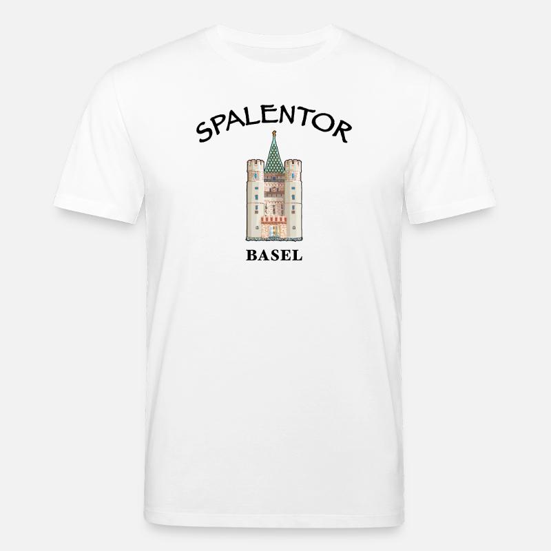 Basel, Spalentor, Schweiz - Stanley/Stella Unisex Bio-T-Shirt CREATOR  - Weiß