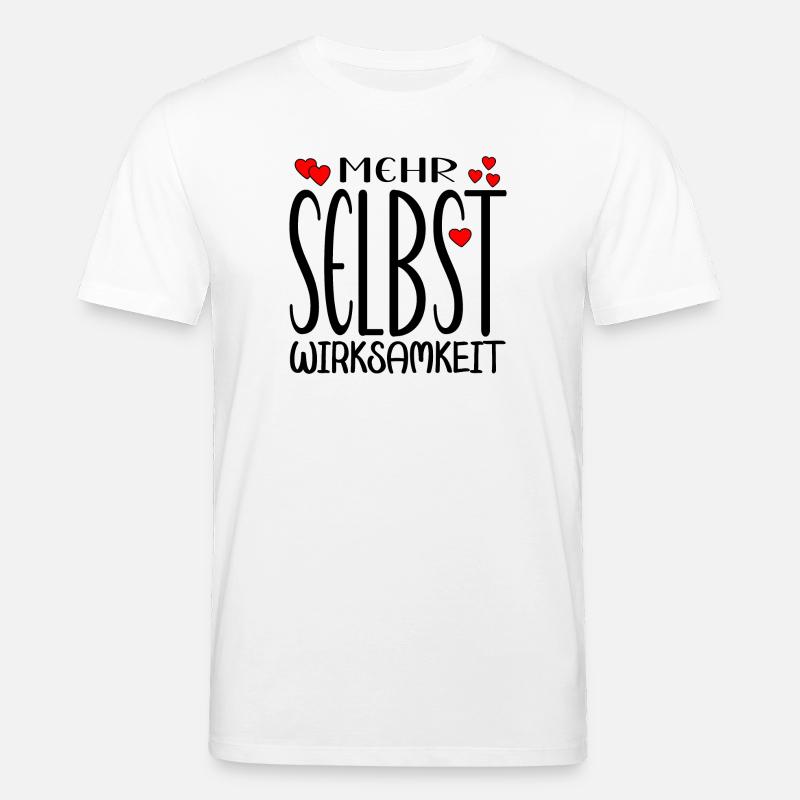 Selbstwirksamkeit - Stanley/Stella Unisex Bio-T-Shirt CREATOR  - Weiß