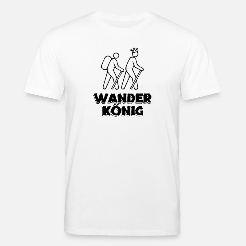 Klettersteig Wandern Wanderer Wanderwege Statement - Stanley/Stella Unisex Bio-T-Shirt CREATOR  - Weiß