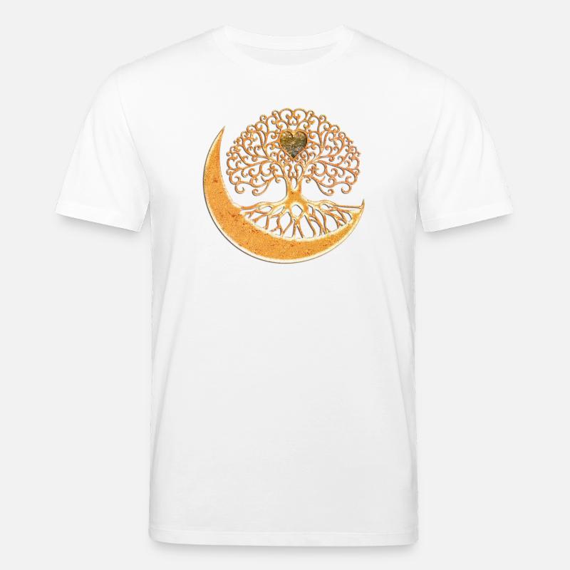 Wunderbares und elegantes Baumleben - Stanley/Stella Unisex Bio-T-Shirt CREATOR  - Weiß