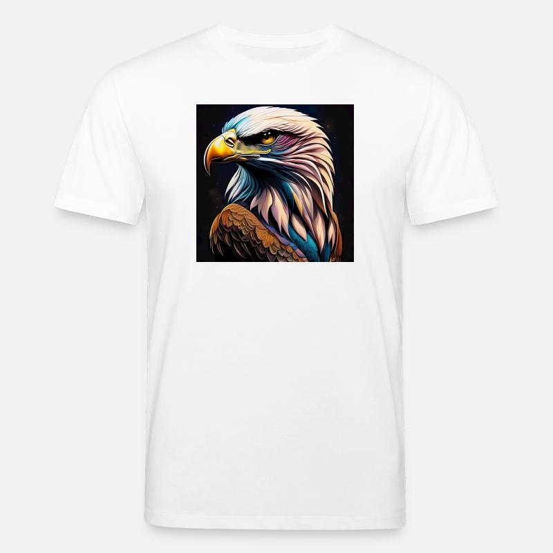 Adler - Stanley/Stella Unisex Bio-T-Shirt CREATOR  - Weiß