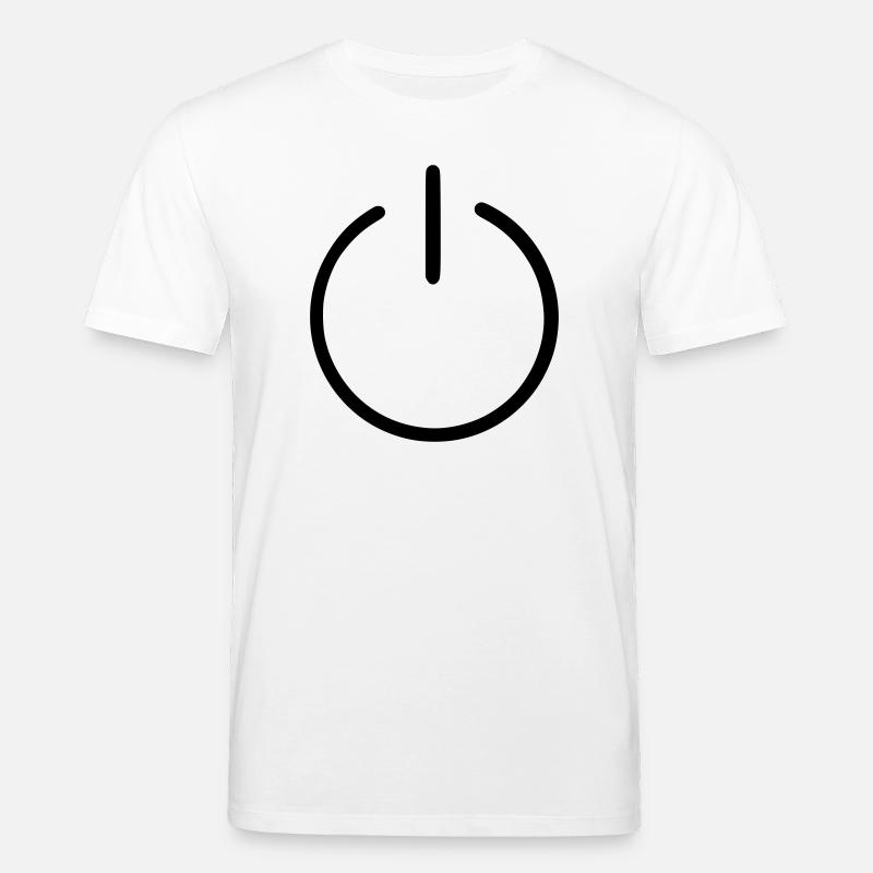 Un bouton Us Off - T-shirt bio CREATOR Stanley/Stella Unisexe - blanc