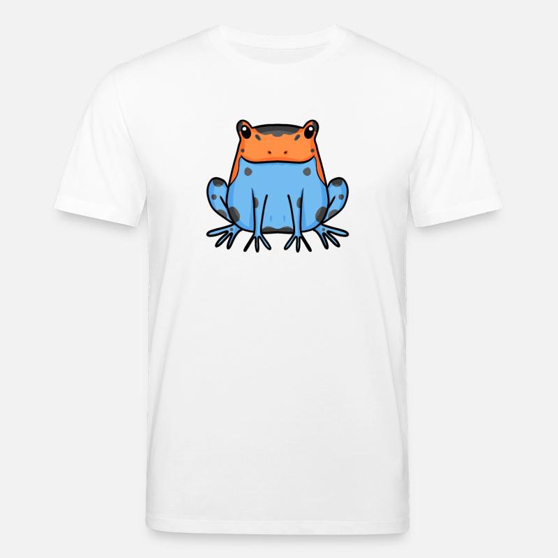Tree-climbing frog Tree-climbing frog Frog - Stanley/Stella CREATOR Unisex Organic T-Shirt - white