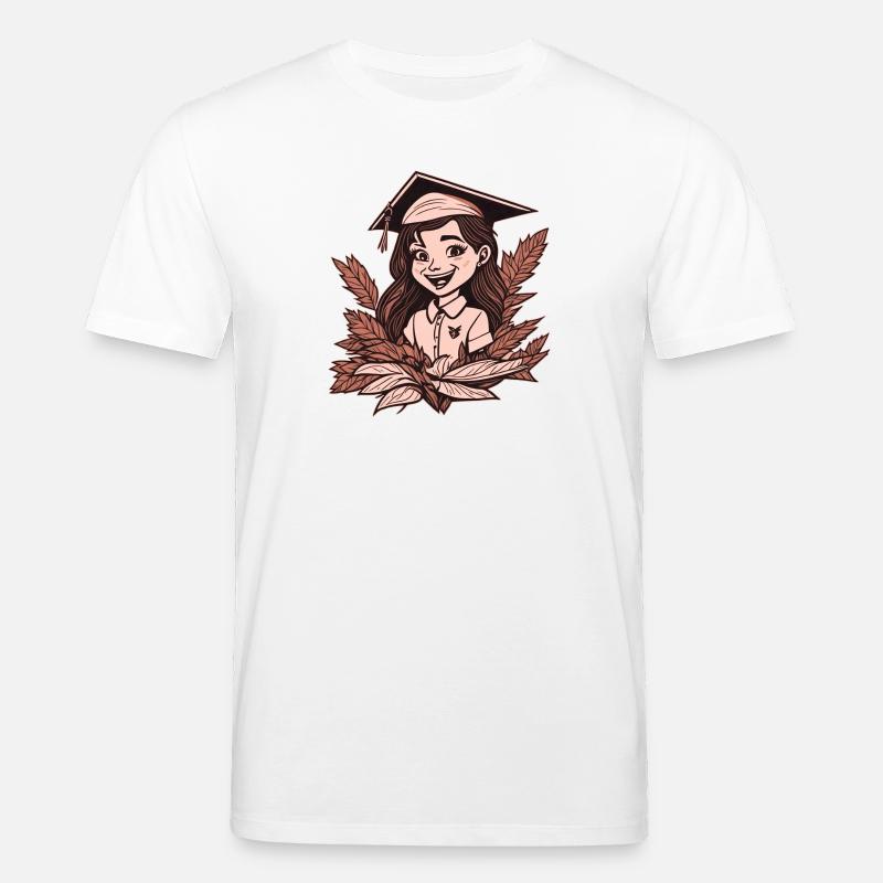 Abitur, Abschluss, Schulabschluss - Stanley/Stella Unisex Bio-T-Shirt CREATOR  - Weiß