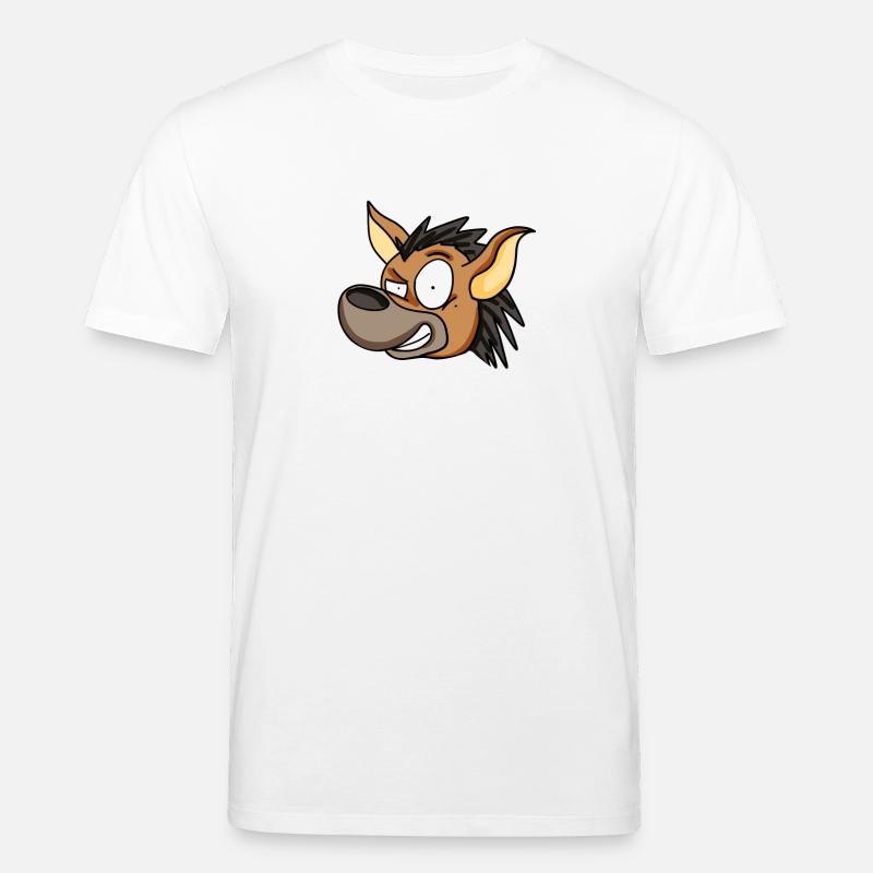 Hyène - T-shirt bio CREATOR Stanley/Stella Unisexe - blanc