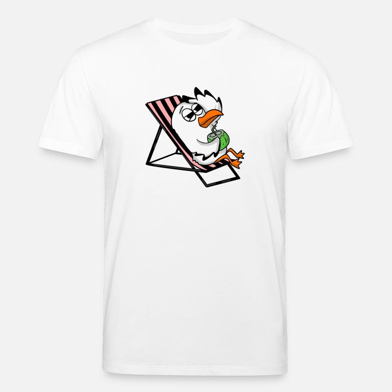 Gull - Stanley/Stella CREATOR Unisex Organic T-Shirt - white