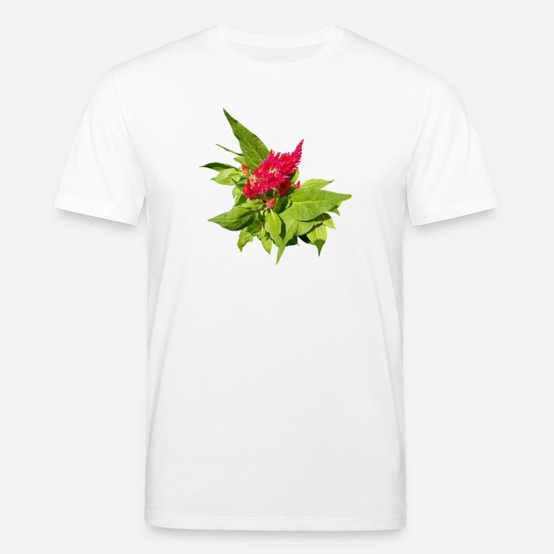 ROTE CELOSIA - Stanley/Stella Unisex Bio-T-Shirt CREATOR  - Weiß