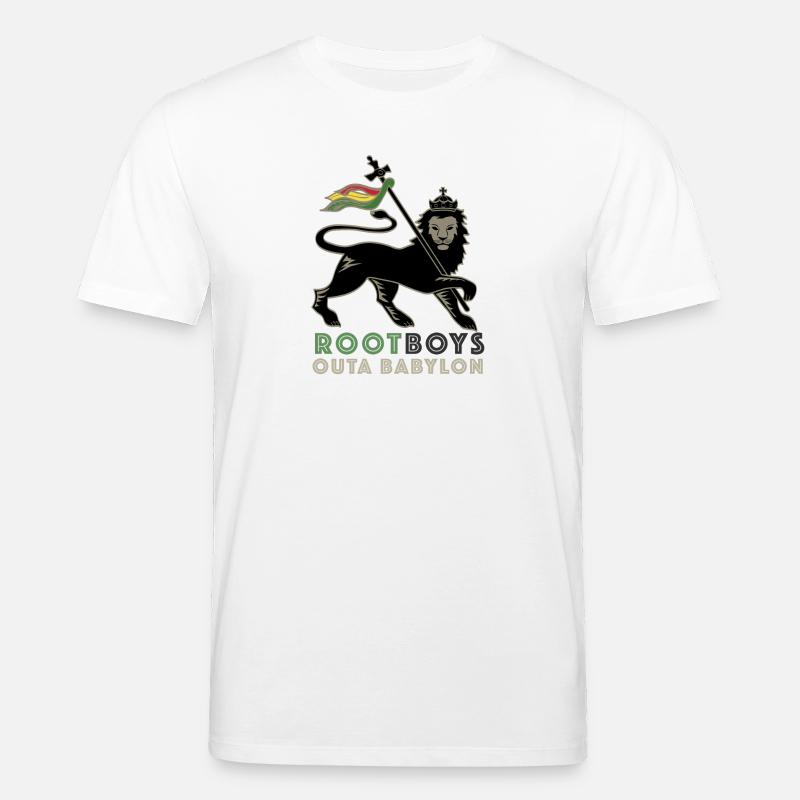RootBoys outa Babylon - Stanley/Stella Unisex Bio-T-Shirt CREATOR  - Weiß