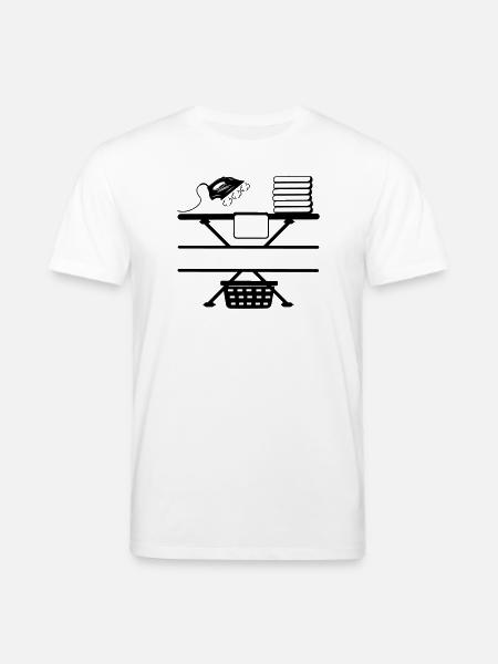 Dampfbügeleisen Paste und Textbanner - Stanley/Stella Unisex Bio-T-Shirt CREATOR  - Weiß