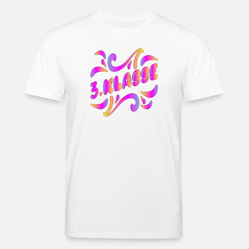 3. Klasse Grundschule - Drittklässlerin Mädchen - Stanley/Stella Unisex Bio-T-Shirt CREATOR  - Weiß