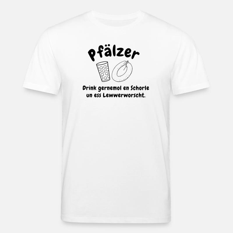 Schorle und Leberwurst - Stanley/Stella Unisex Bio-T-Shirt CREATOR  - Weiß