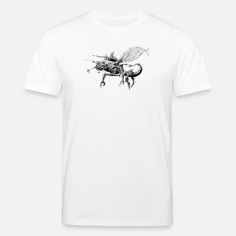 Insecte robot - T-shirt bio CREATOR Stanley/Stella Unisexe - blanc