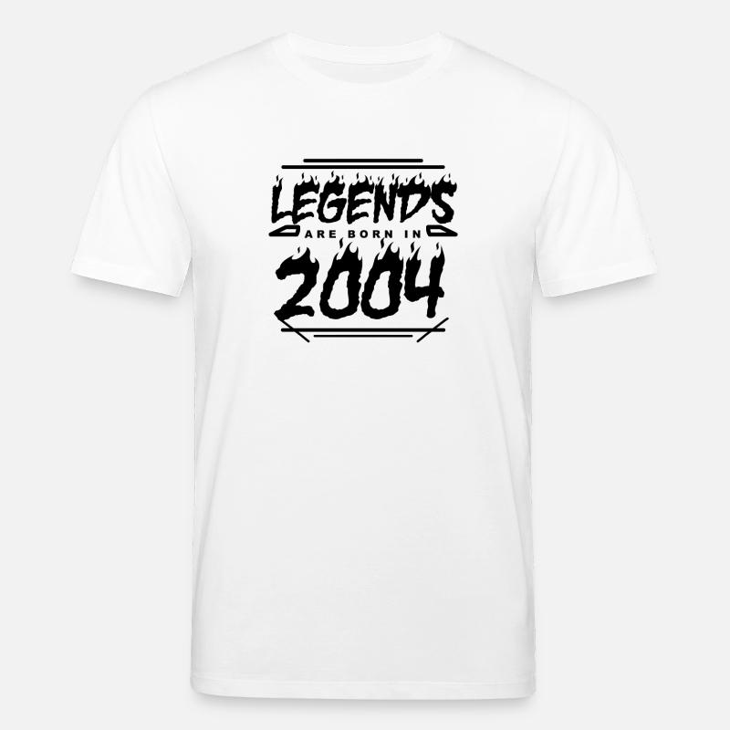 Légende 2004 - Année 2004 - Année 2004 - T-shirt bio CREATOR Stanley/Stella Unisexe - blanc