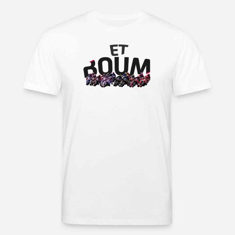 ET BOUM - T-shirt bio CREATOR Stanley/Stella Unisexe - blanc