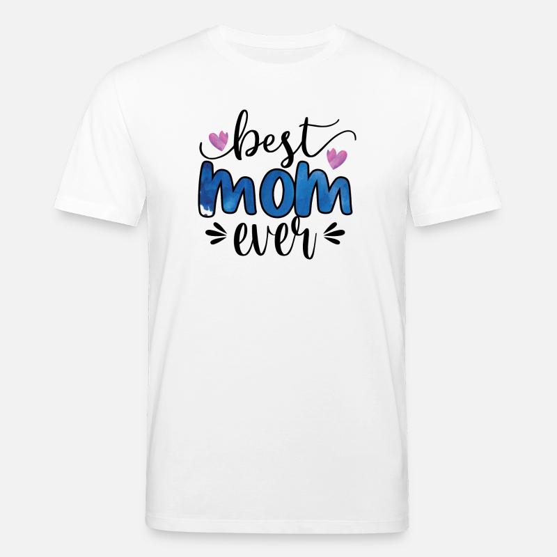 Beste Mutter aller Zeiten - Stanley/Stella Unisex Bio-T-Shirt CREATOR  - Weiß