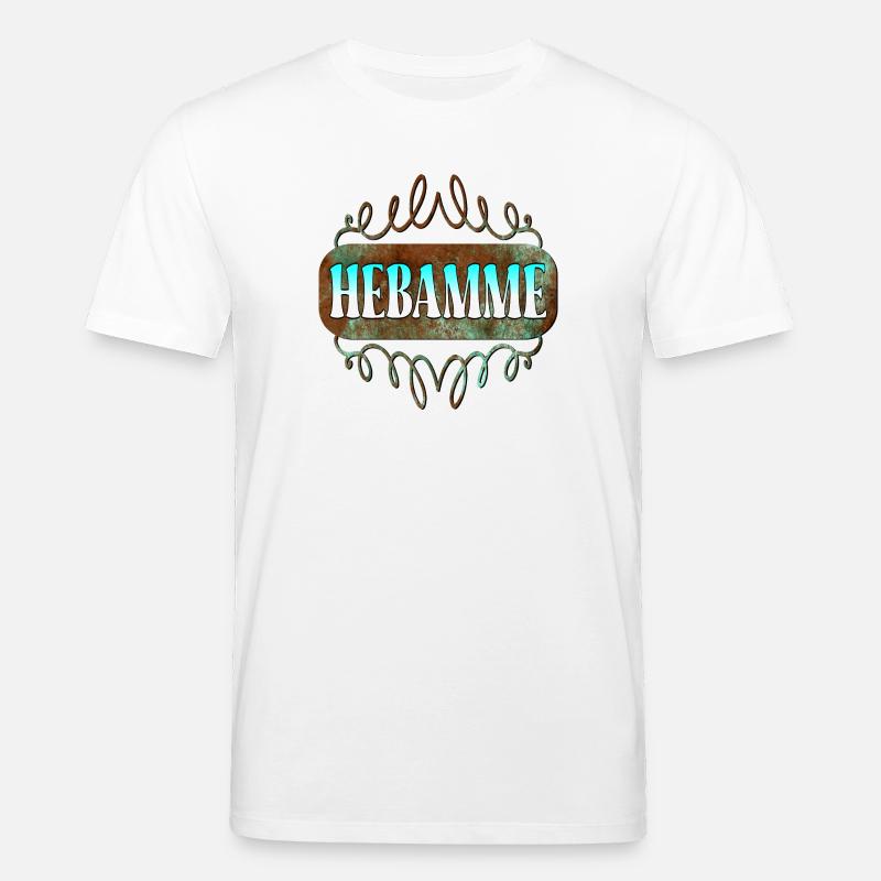 HEBAMMENBERUF GEBURTSHILFE - DANKE HEBAMME - Stanley/Stella Unisex Bio-T-Shirt CREATOR  - Weiß