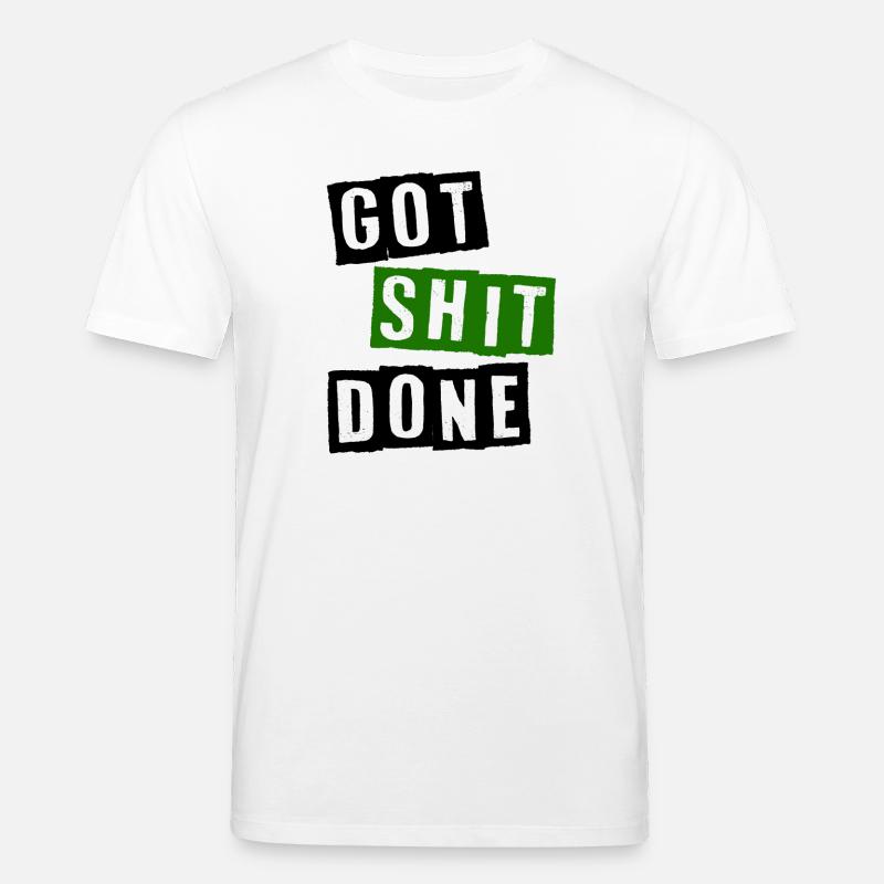 J’ai fait de la merde - T-shirt bio CREATOR Stanley/Stella Unisexe - blanc