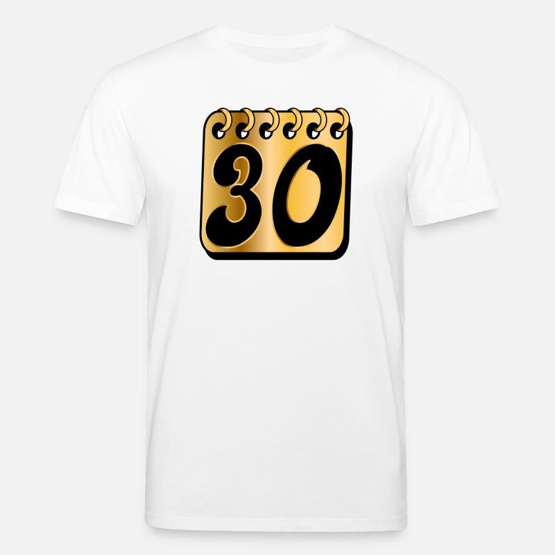 Trente-30e anniversaire - T-shirt bio CREATOR Stanley/Stella Unisexe - blanc