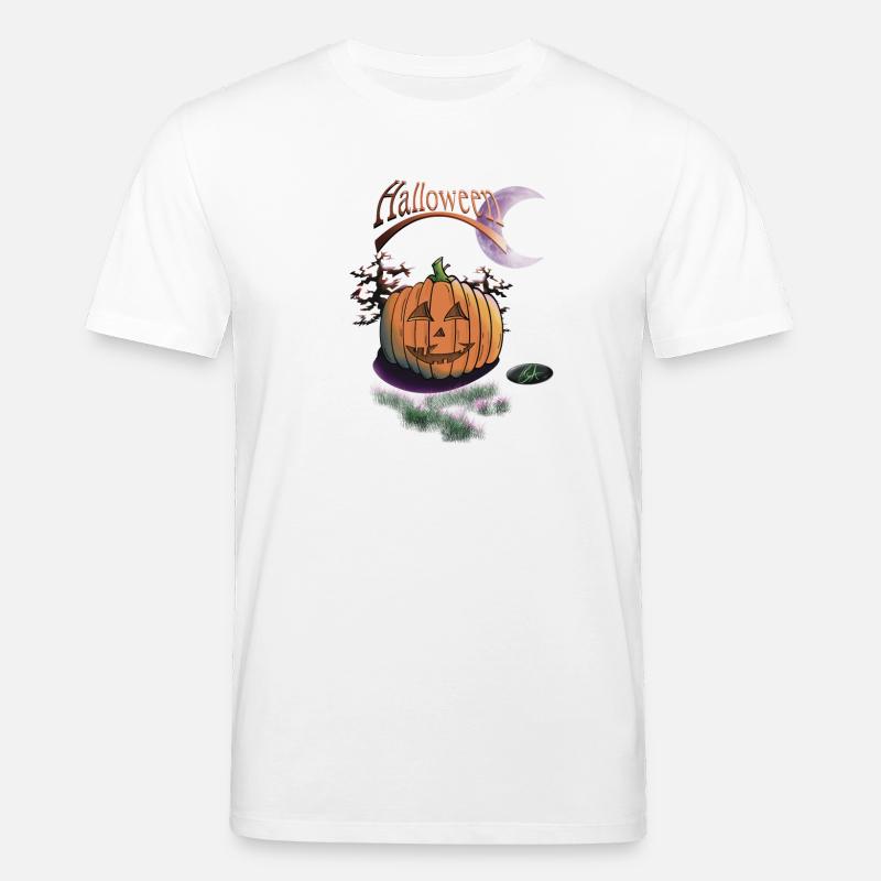 McA Halloween - Stanley/Stella Unisex Bio-T-Shirt CREATOR  - Weiß