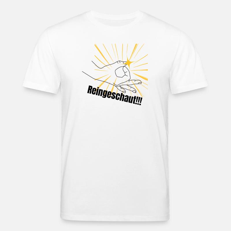 Poing de force dans l’auréole - T-shirt bio CREATOR Stanley/Stella Unisexe - blanc