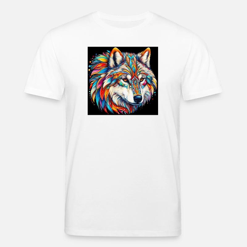 Wolf - Stanley/Stella Unisex Bio-T-Shirt CREATOR  - Weiß