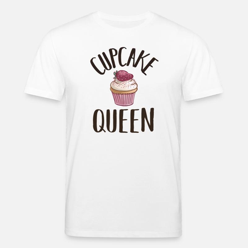 Cuisson de cupcakes Queen pour Baker - T-shirt bio CREATOR Stanley/Stella Unisexe - blanc