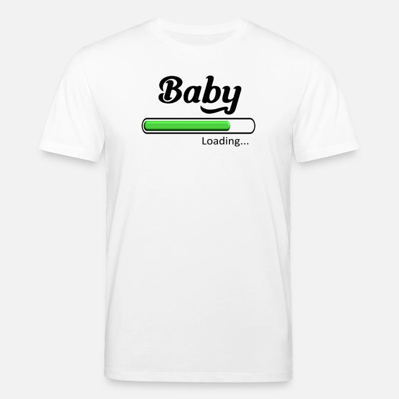 Baby loading. - Stanley/Stella CREATOR Unisex Organic T-Shirt - white
